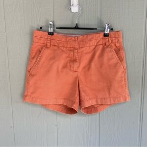 J. Crew Chino Shirts Orange and 100% Cotton in Size 0